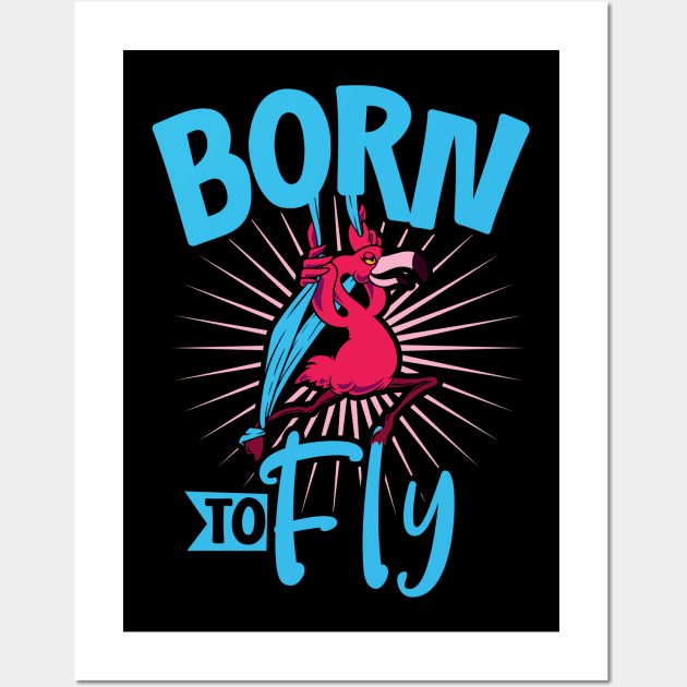 Born to Fly - Aerial Silks Wall Art by Modern Medieval Design